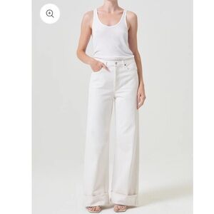 DAME HIGH RISE WIDE LEG
IN FORTUNE COOKIE. Size 27